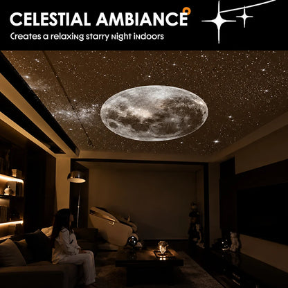 Galaxy Star Projector Light – 360° Rotating LED Starry Sky Night Lamp for Bedroom & Room Decor | BUY 1 GET 1 FREE 🔥